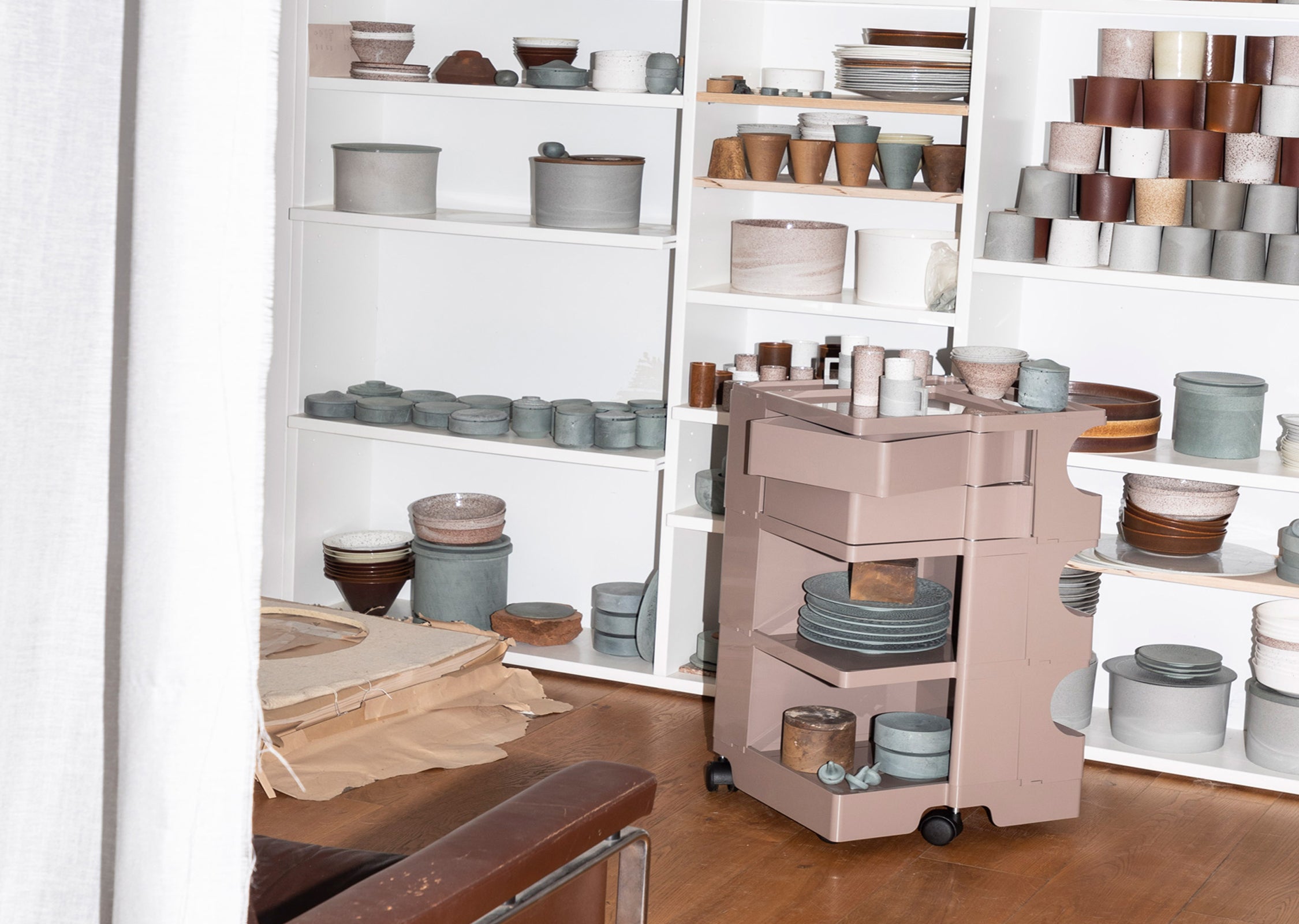Boby Trolley — Small — 20.7 inches by Joe Colombo — Rarify