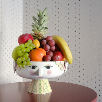 Bjørn Wiinblad Eva Bowl on Stand — Soft Pink