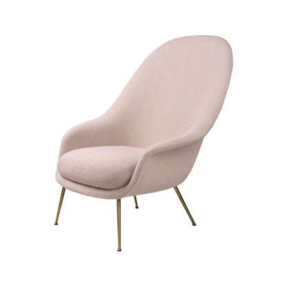Bat Lounge Chair — High and Low Back with Conic Base