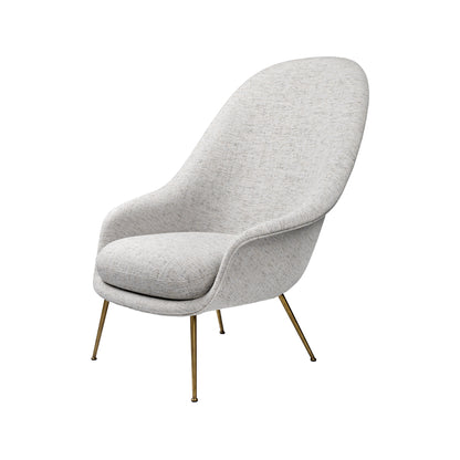 Bat Lounge Chair — High and Low Back with Conic Base