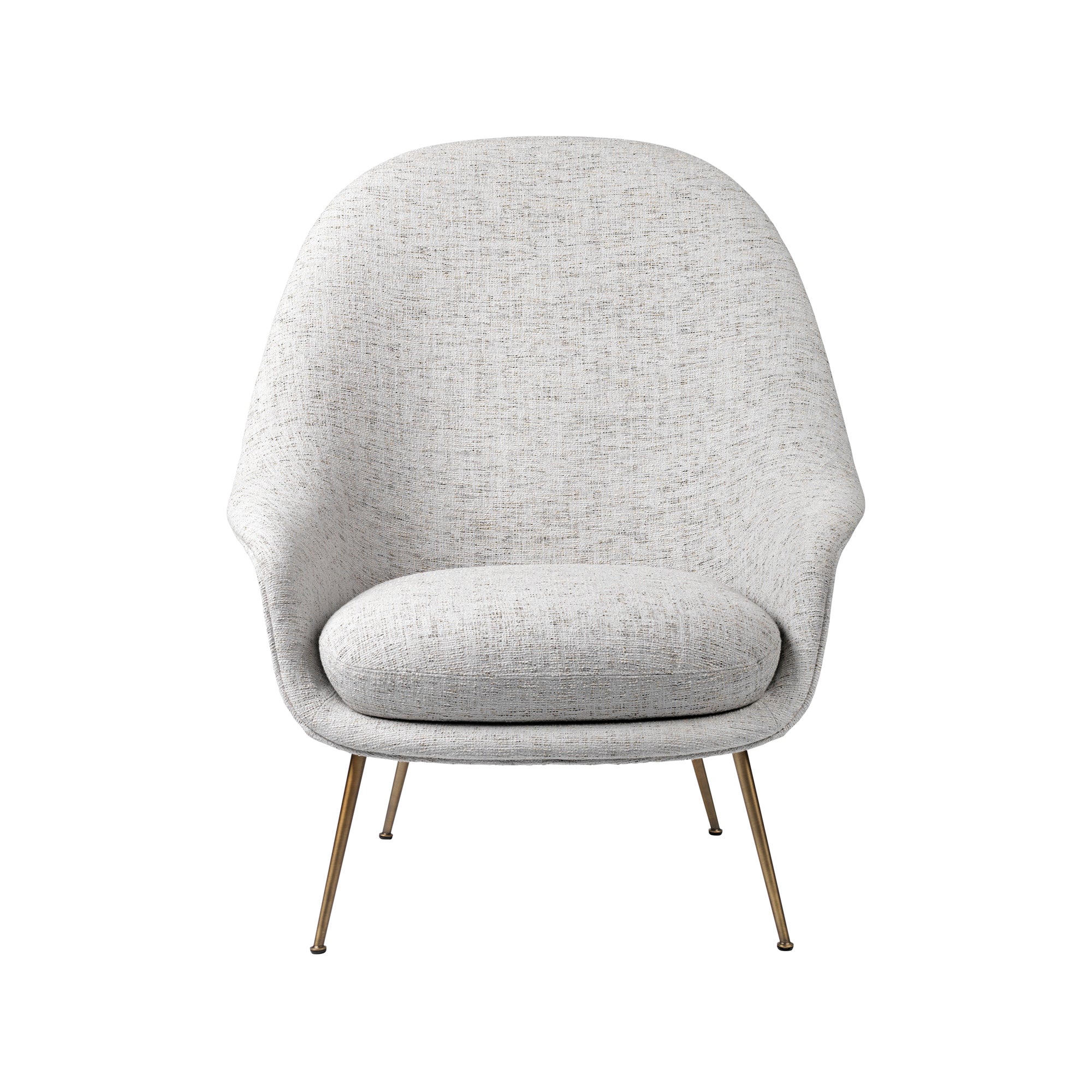 Bat Lounge Chair — High and Low Back with Conic Base