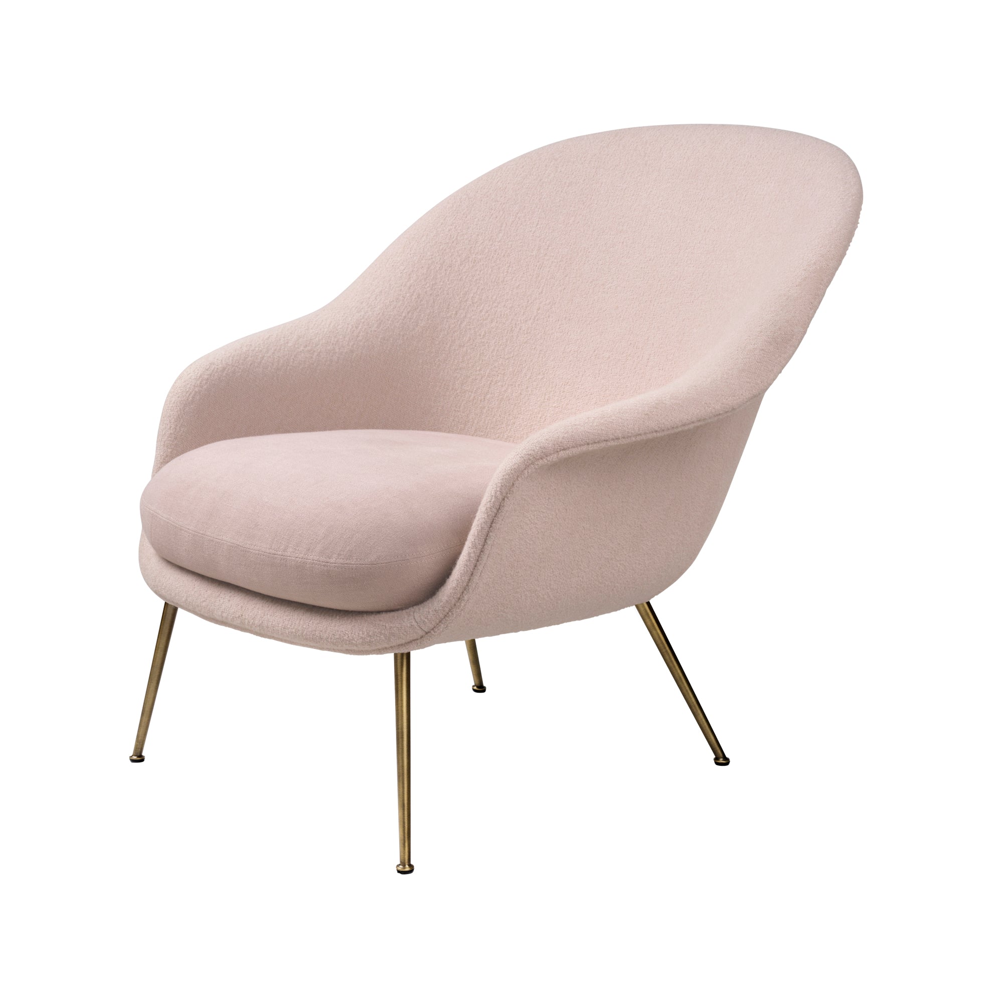 Bat Lounge Chair — High and Low Back with Conic Base