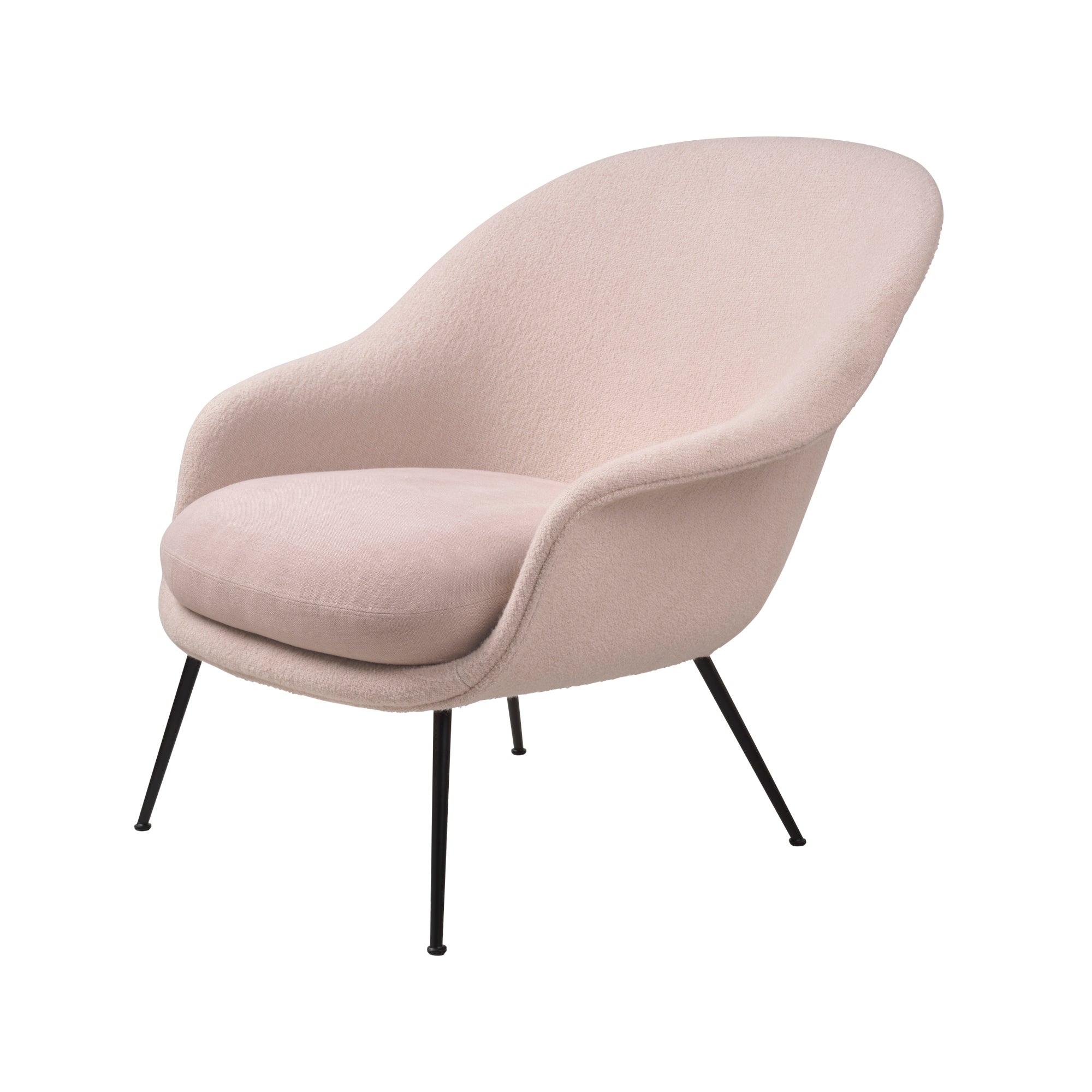 Bat Lounge Chair — High and Low Back with Conic Base