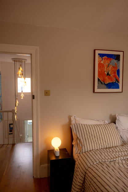 Alumina Table and Wall Lamp