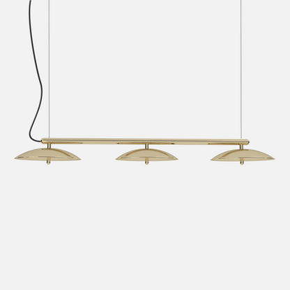 Signal Linear Pendant Light — Brass