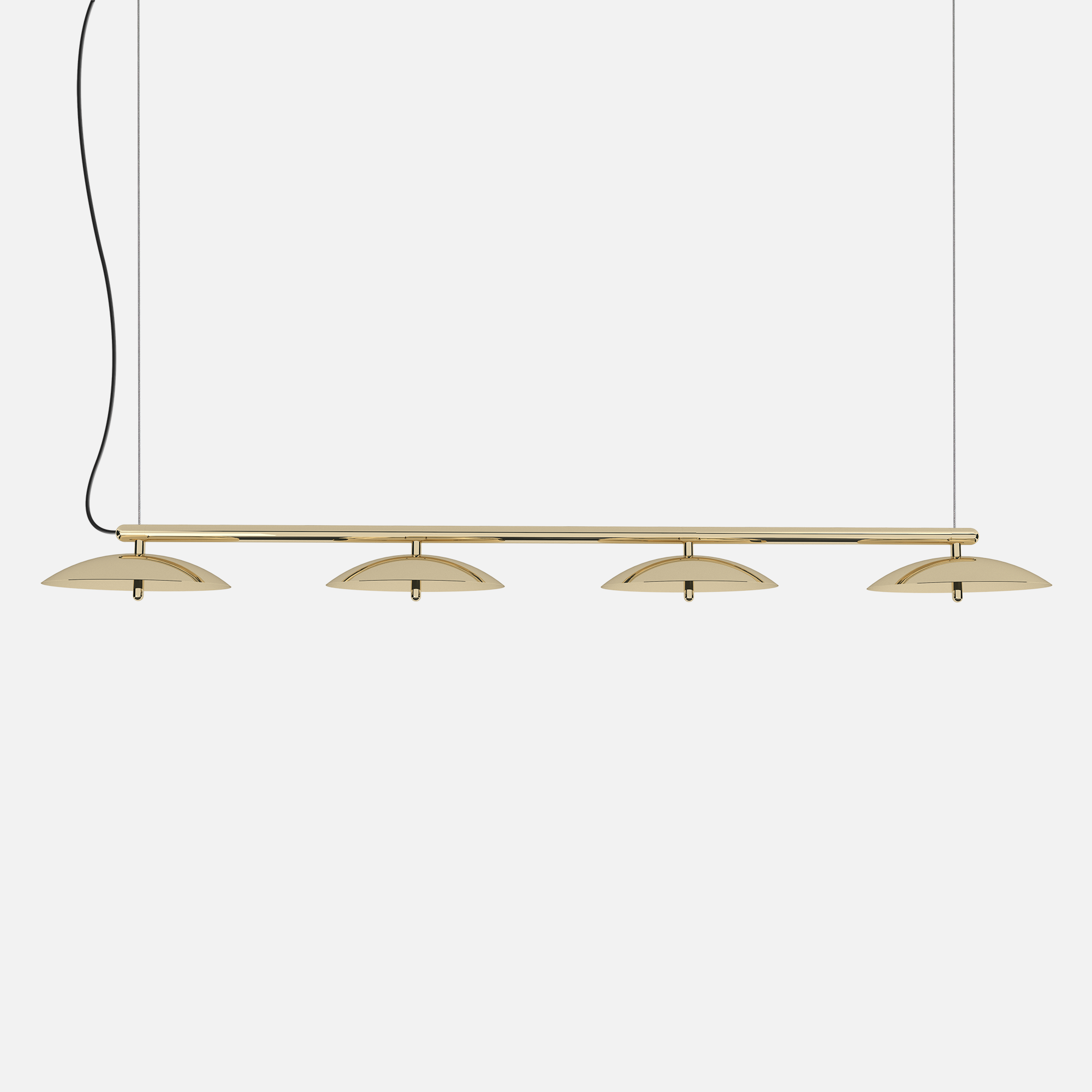 Signal Linear Pendant Light — Brass