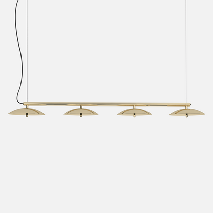 Signal Linear Pendant Light — Brass