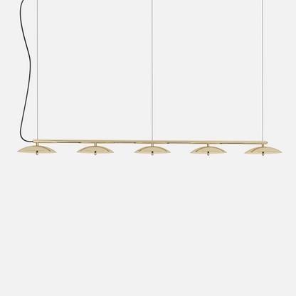 Signal Linear Pendant Light — Brass