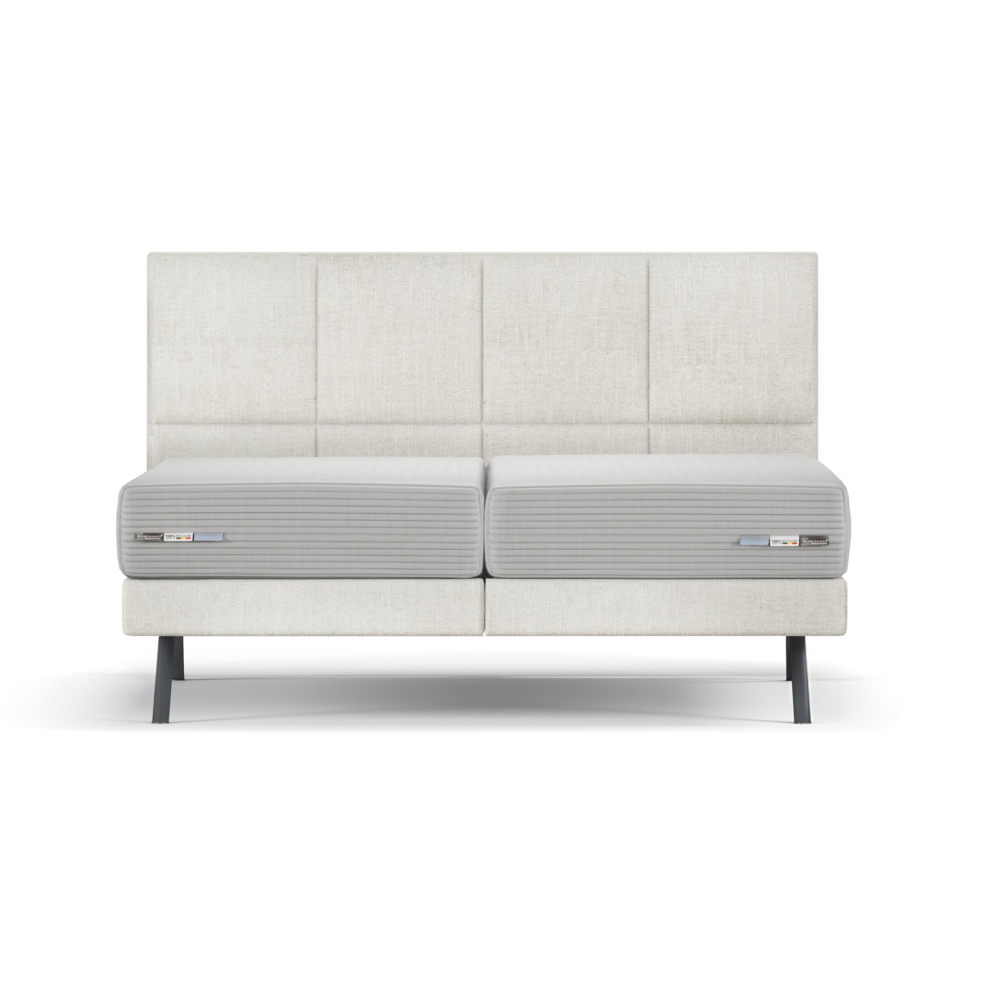 Square Small Headboard + Box Spring