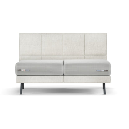 Square Small Headboard + Box Spring