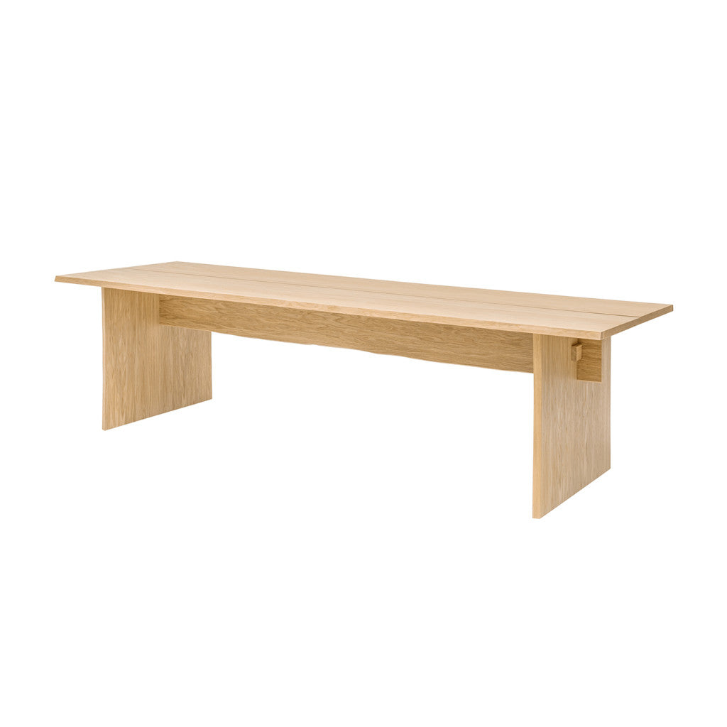 Bookmatch Table and Bench