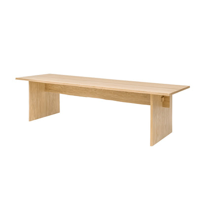 Bookmatch Table and Bench