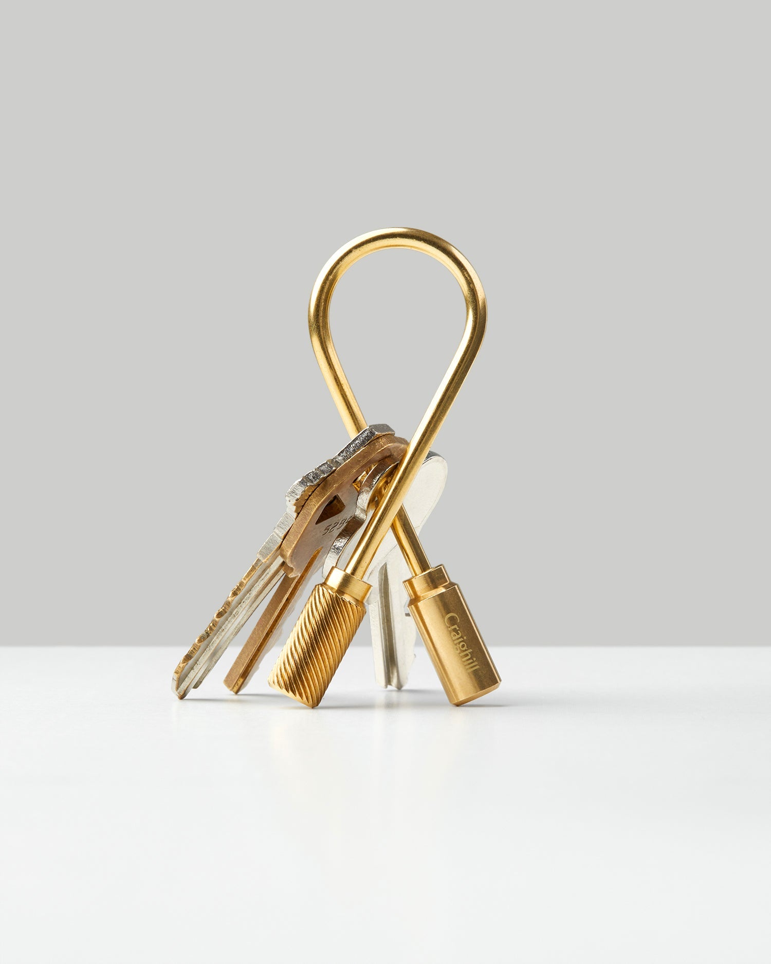 Closed Helix Keyring