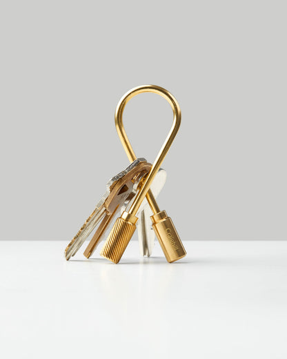 Closed Helix Keyring
