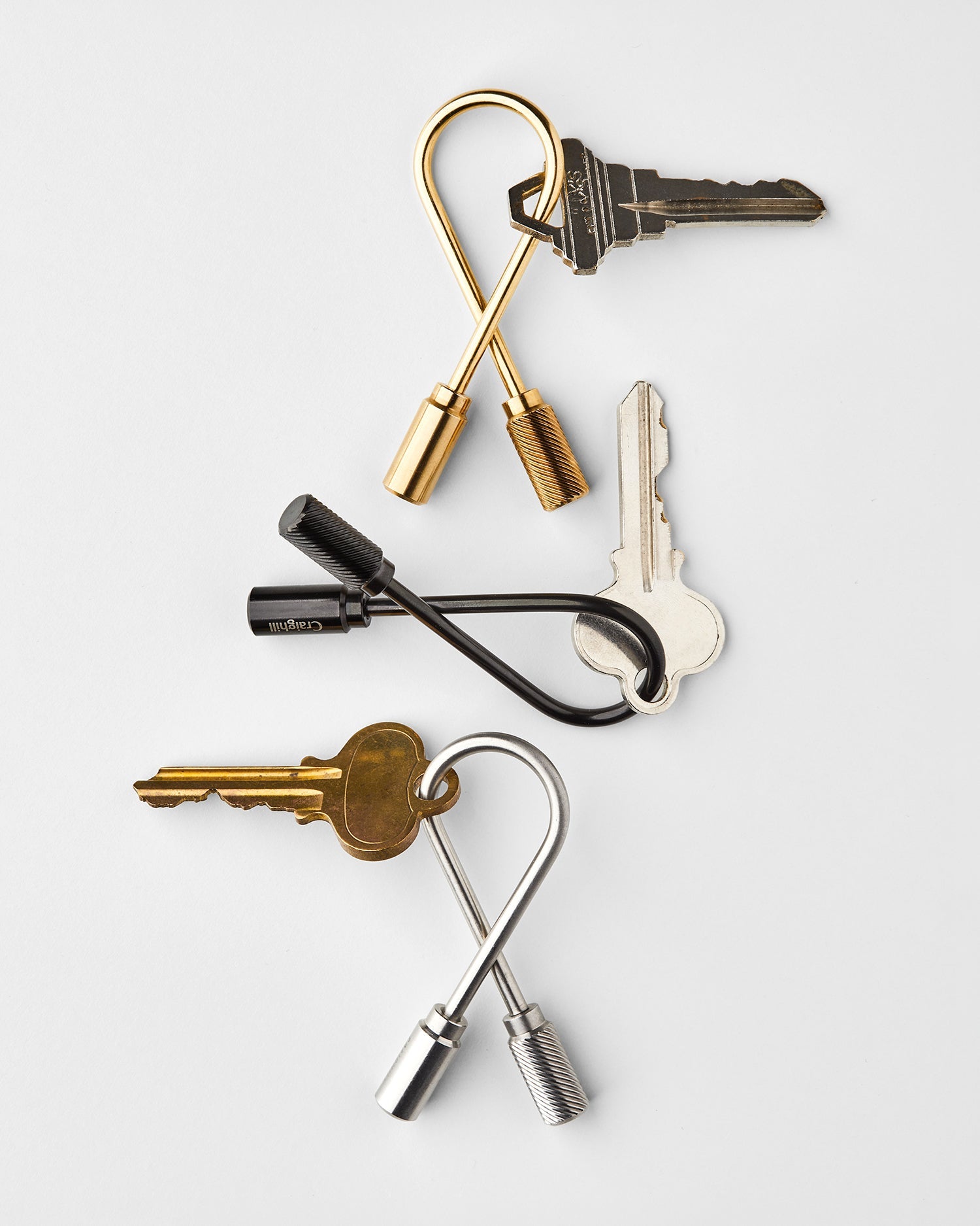 Closed Helix Keyring
