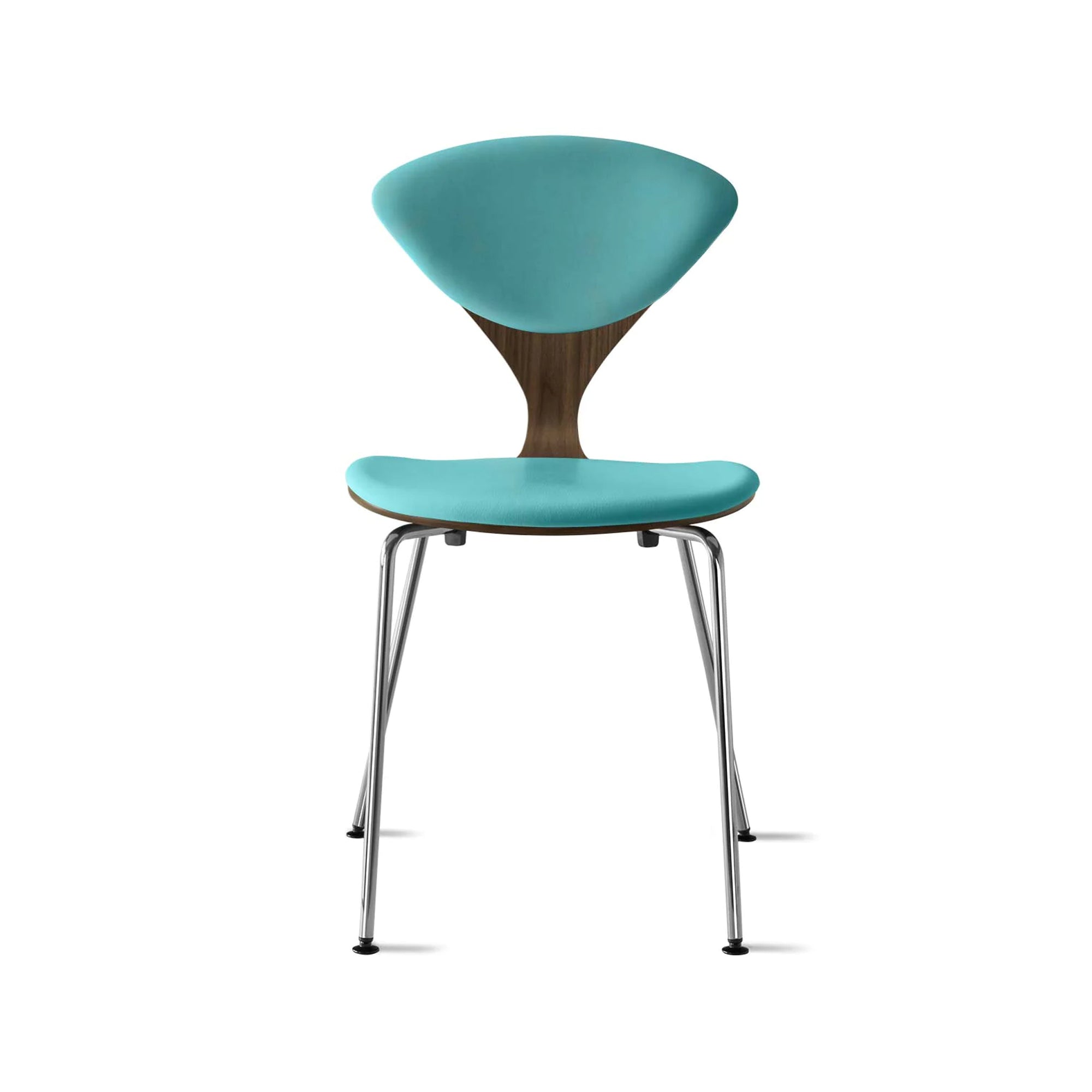 Cherner Metal Side Chair with Seat and Back Pads
