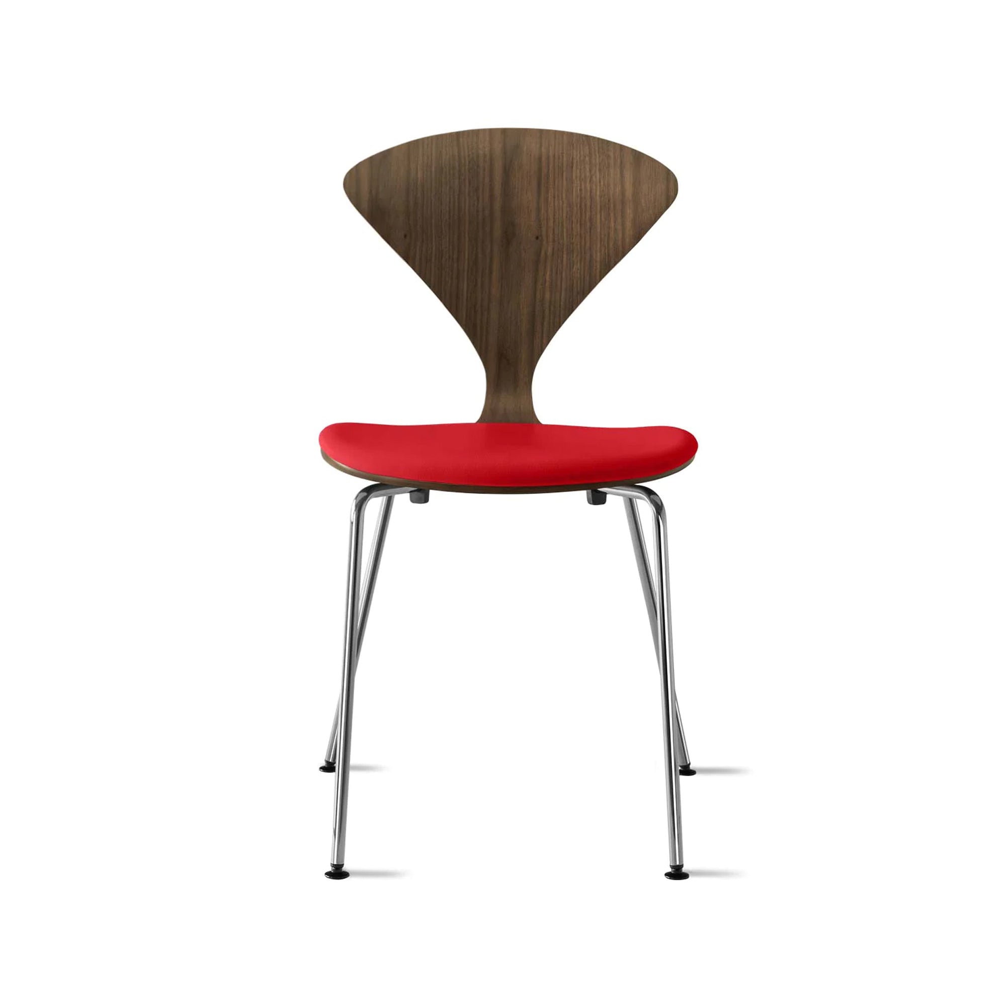 Cherner Metal Side Chair with Seat Pad