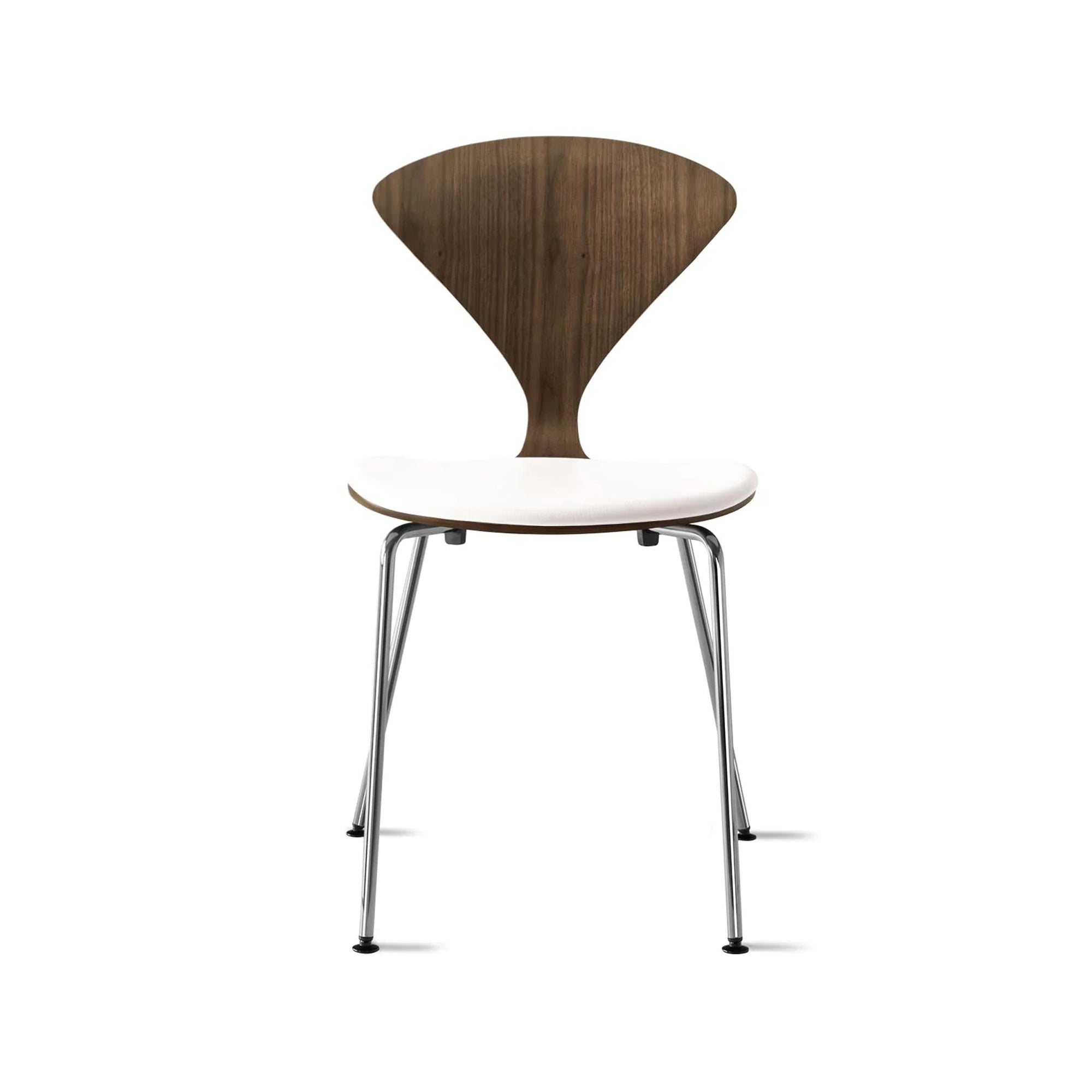Cherner Metal Side Chair with Seat Pad