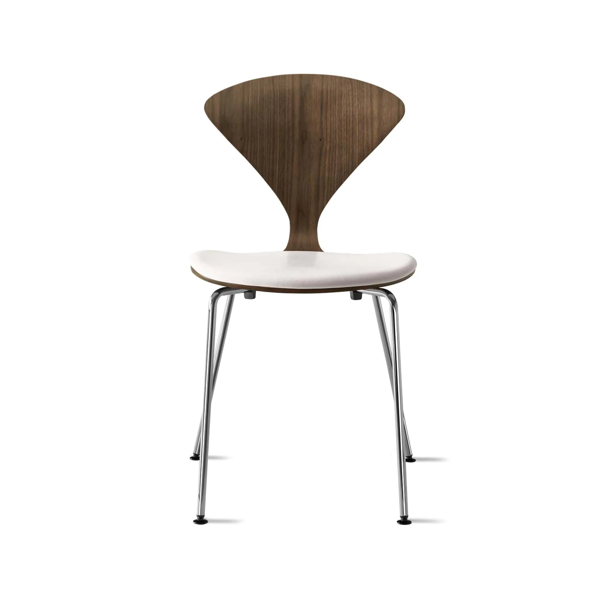 Cherner Metal Side Chair with Seat Pad