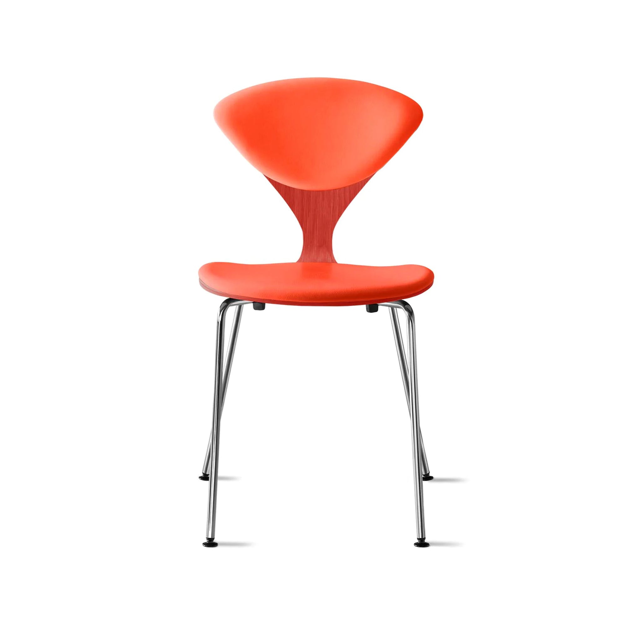 Cherner Metal Side Chair with Seat and Back Pads