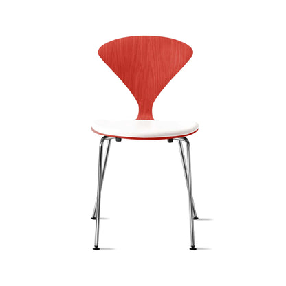 Cherner Metal Side Chair with Seat Pad