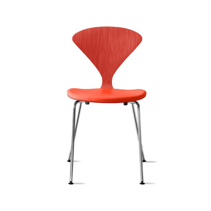 Cherner Metal Side Chair with Seat Pad