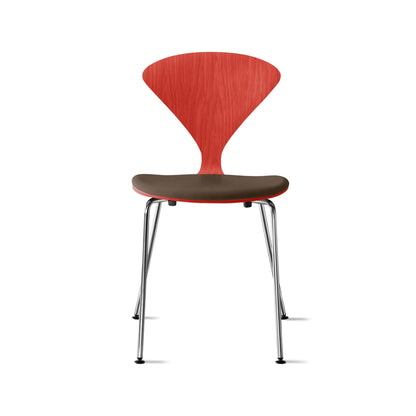 Cherner Metal Side Chair with Seat Pad