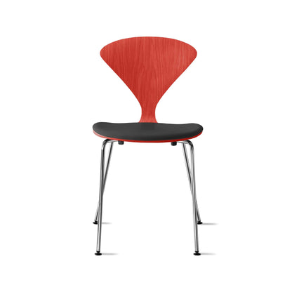 Cherner Metal Side Chair with Seat Pad
