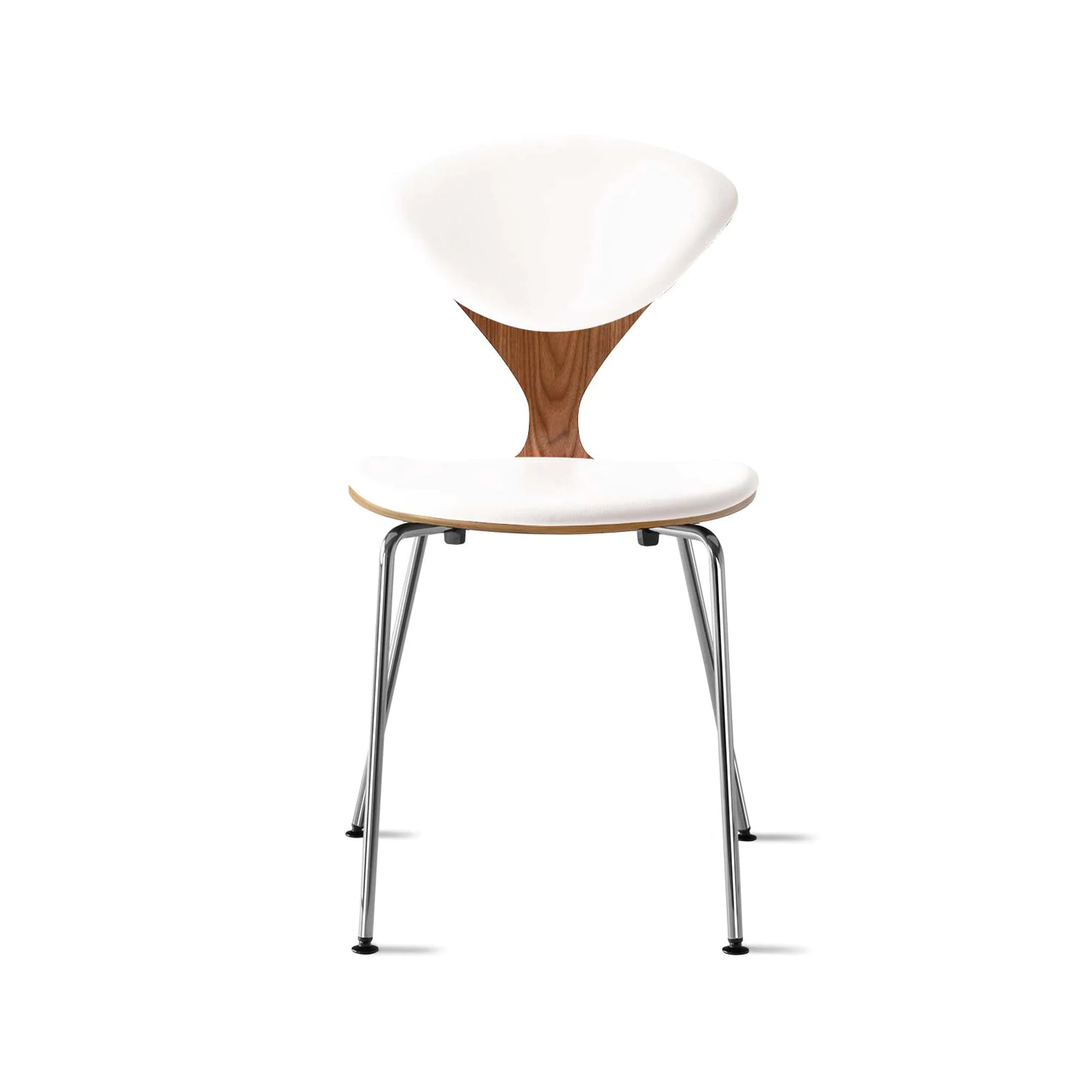 Cherner Metal Side Chair with Seat and Back Pads