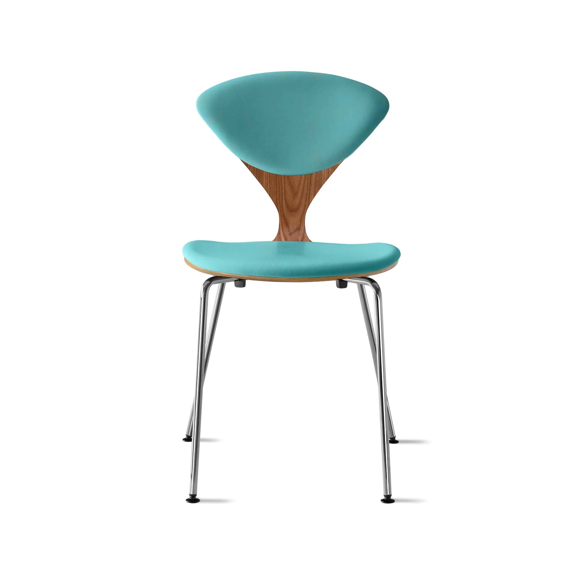 Cherner Metal Side Chair with Seat and Back Pads