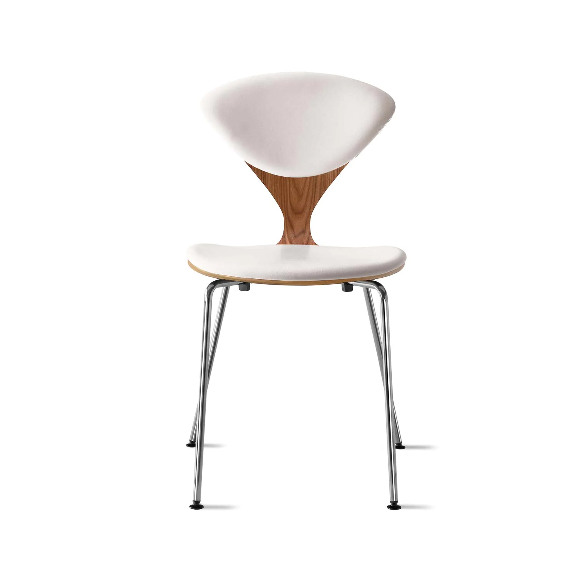 Cherner Metal Side Chair with Seat and Back Pads