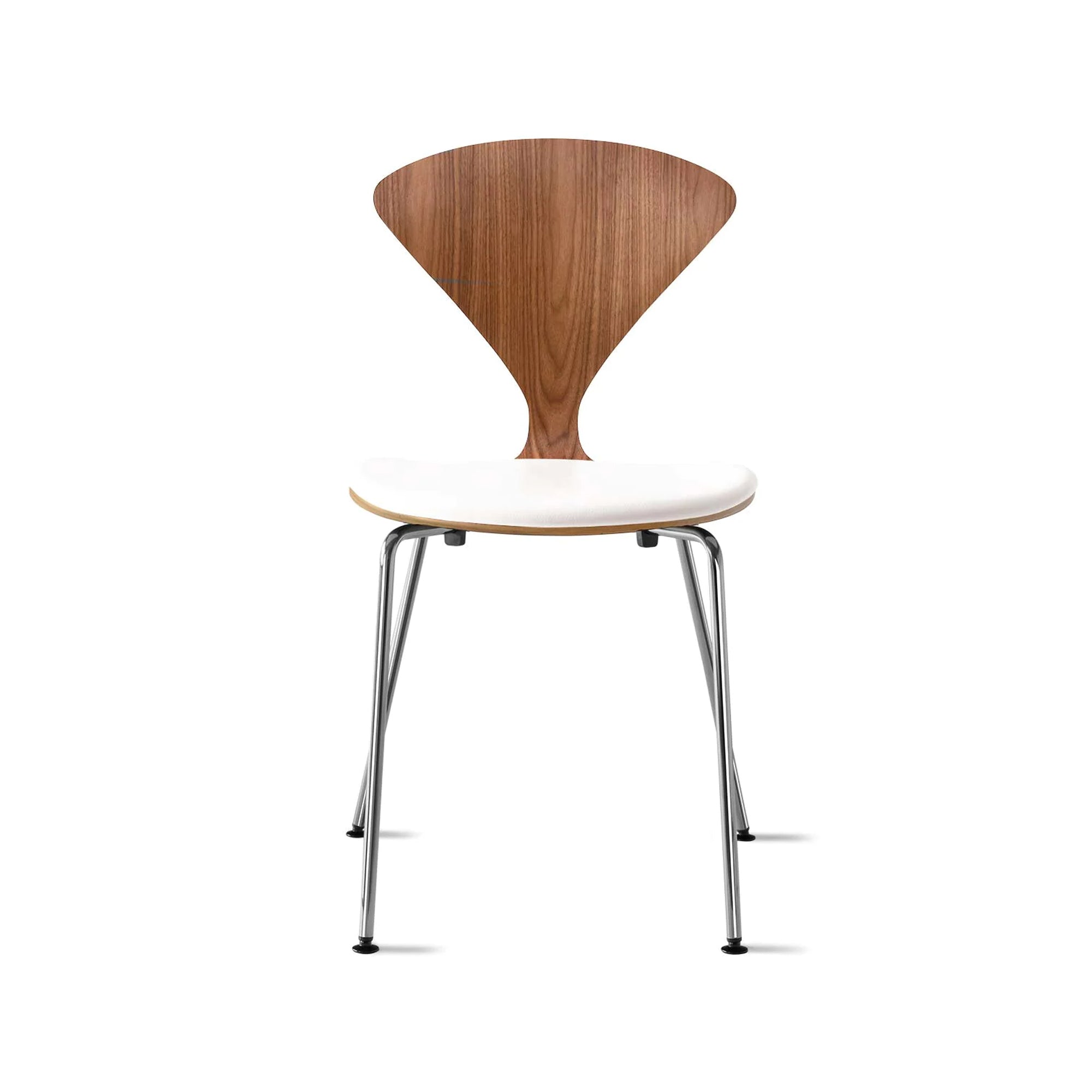 Cherner Metal Side Chair with Seat Pad