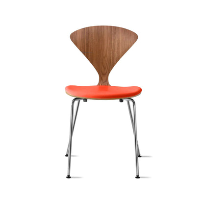 Cherner Metal Side Chair with Seat Pad