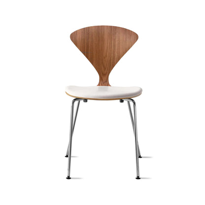 Cherner Metal Side Chair with Seat Pad