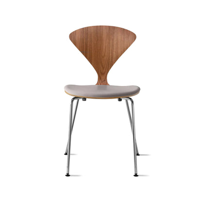 Cherner Metal Side Chair with Seat Pad