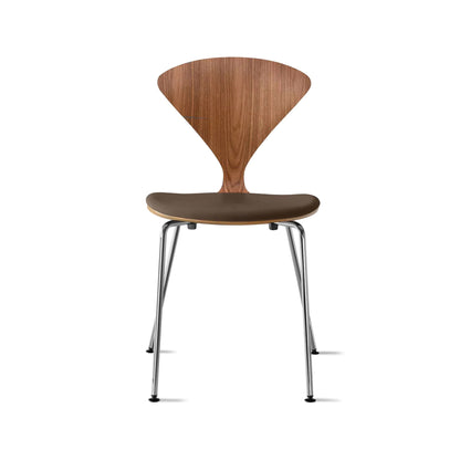 Cherner Metal Side Chair with Seat Pad