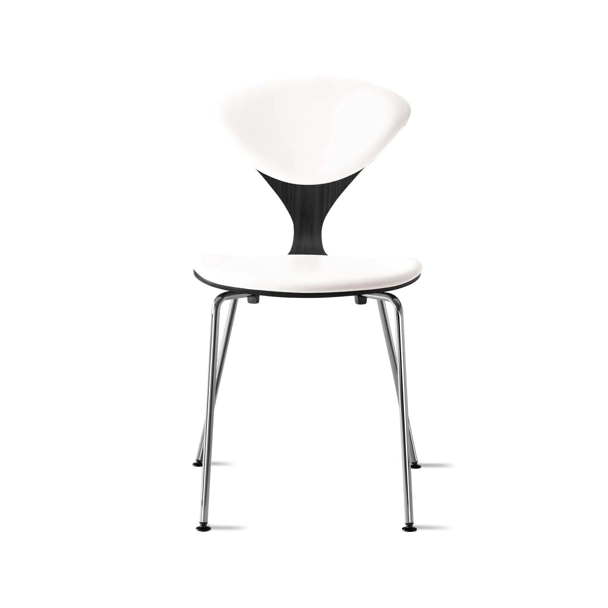 Cherner Metal Side Chair with Seat and Back Pads