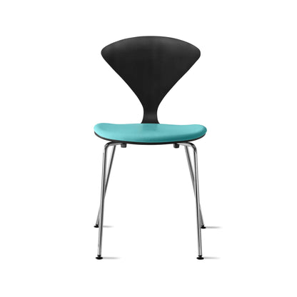 Cherner Metal Side Chair with Seat Pad