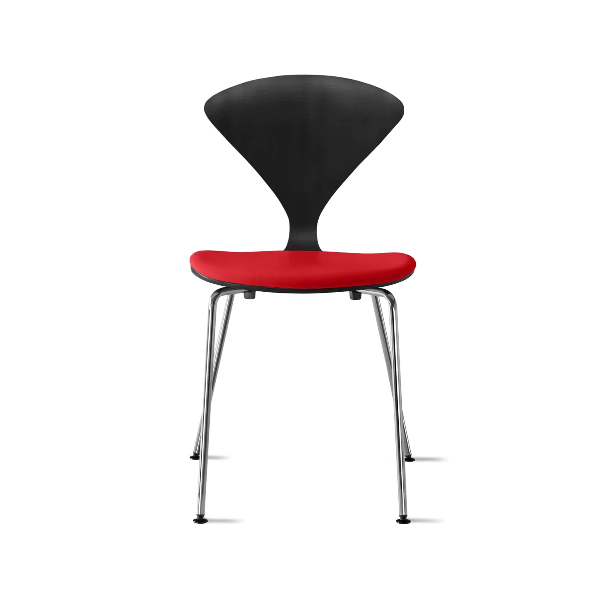 Cherner Metal Side Chair with Seat Pad