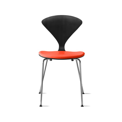 Cherner Metal Side Chair with Seat Pad