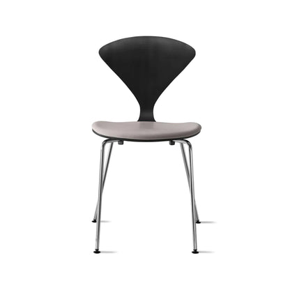 Cherner Metal Side Chair with Seat Pad