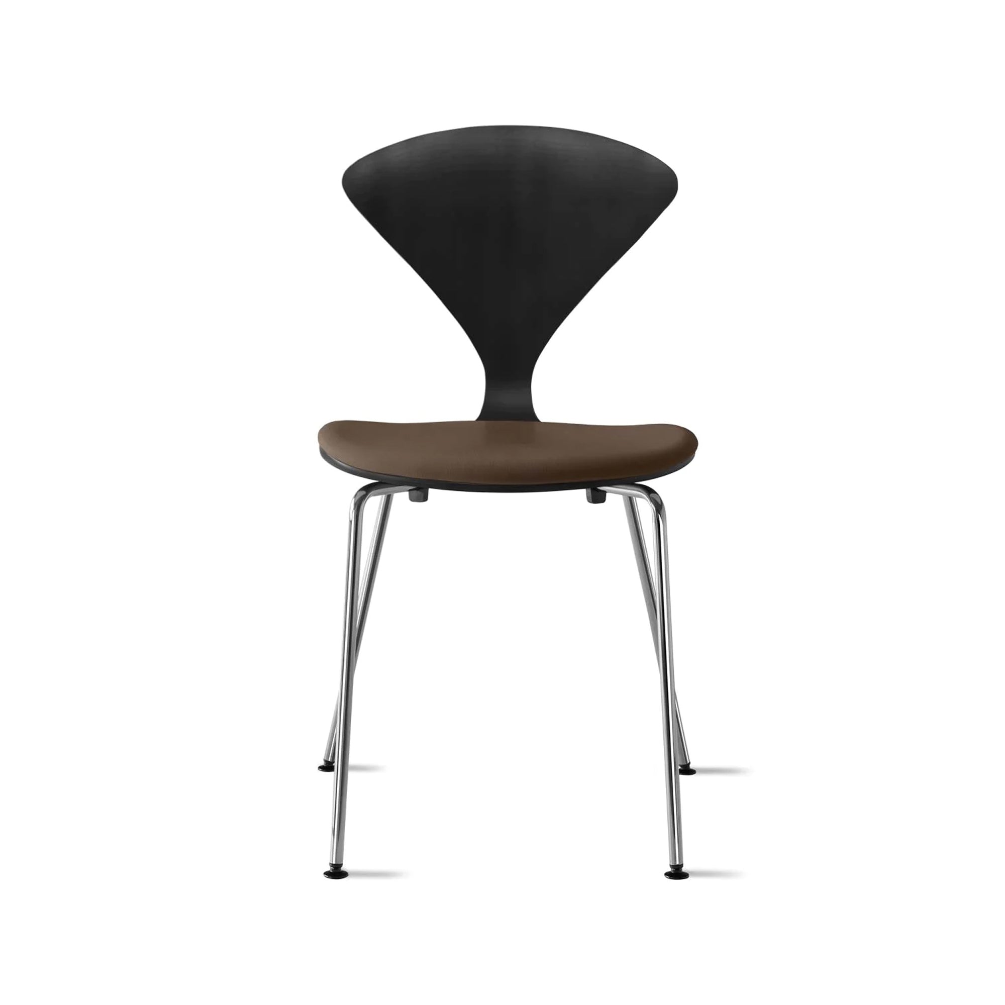 Cherner Metal Side Chair with Seat Pad