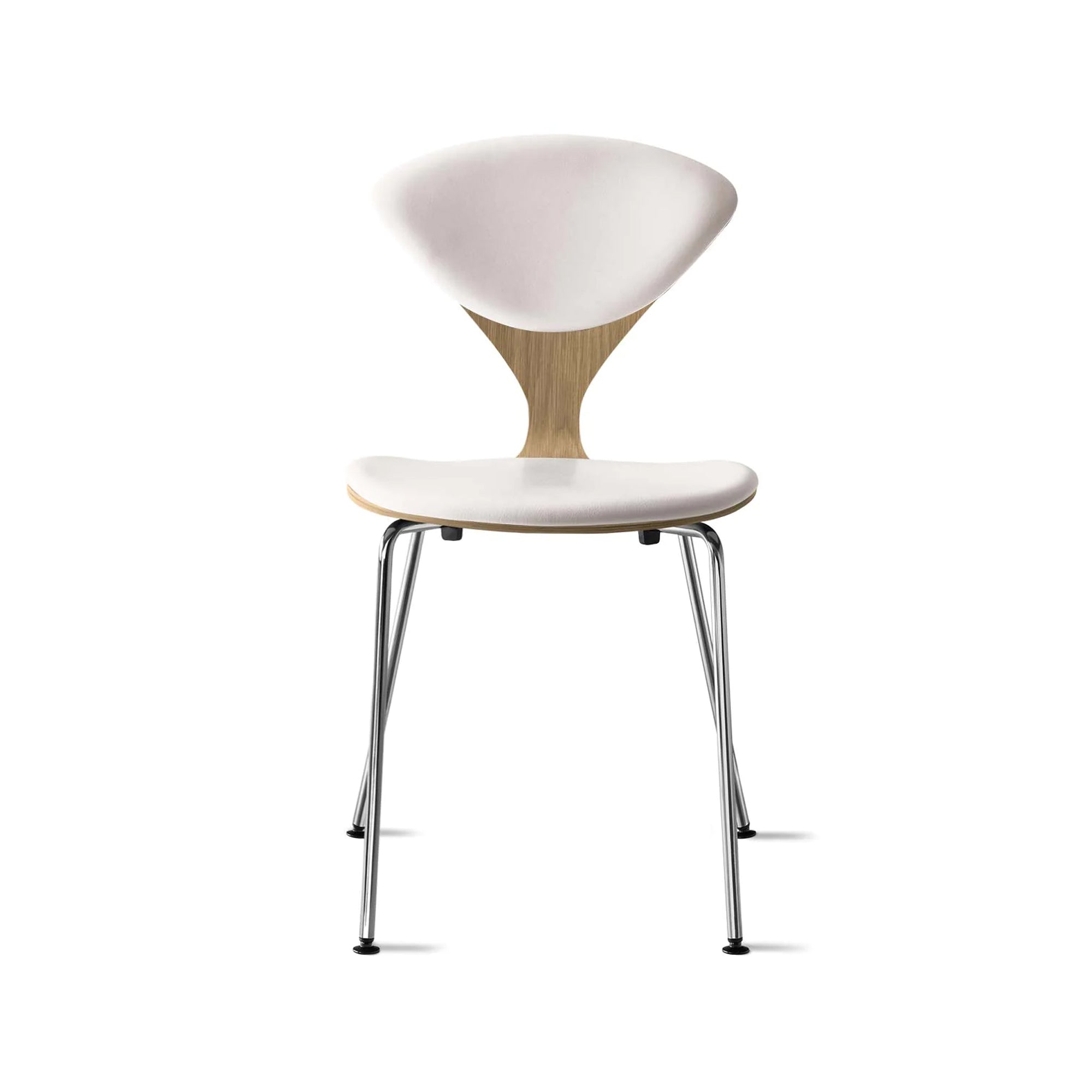 Cherner Metal Side Chair with Seat and Back Pads