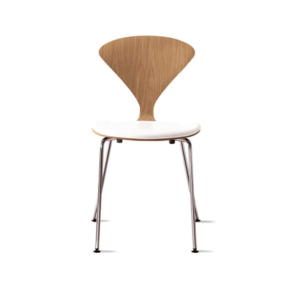 Cherner Metal Side Chair with Seat Pad