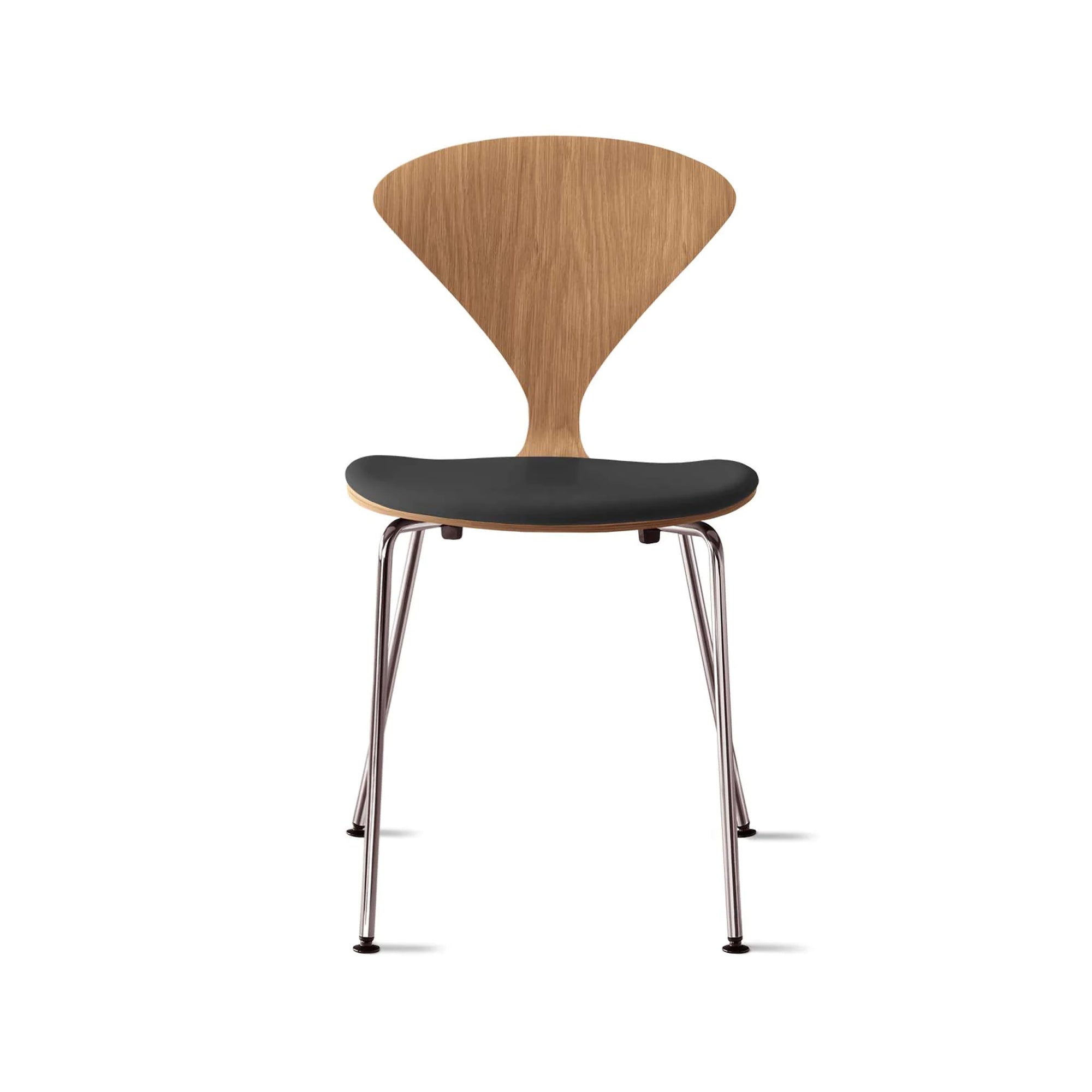 Cherner Metal Side Chair with Seat Pad