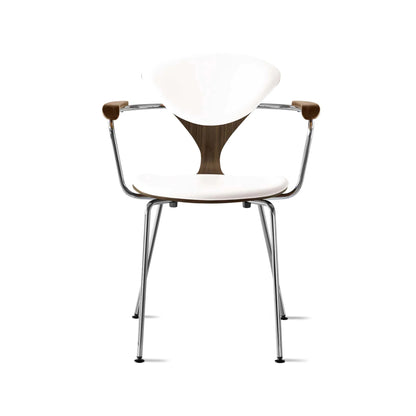 Cherner Metal Armchair with Seat and Back Pads
