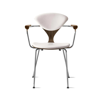 Cherner Metal Armchair with Seat and Back Pads
