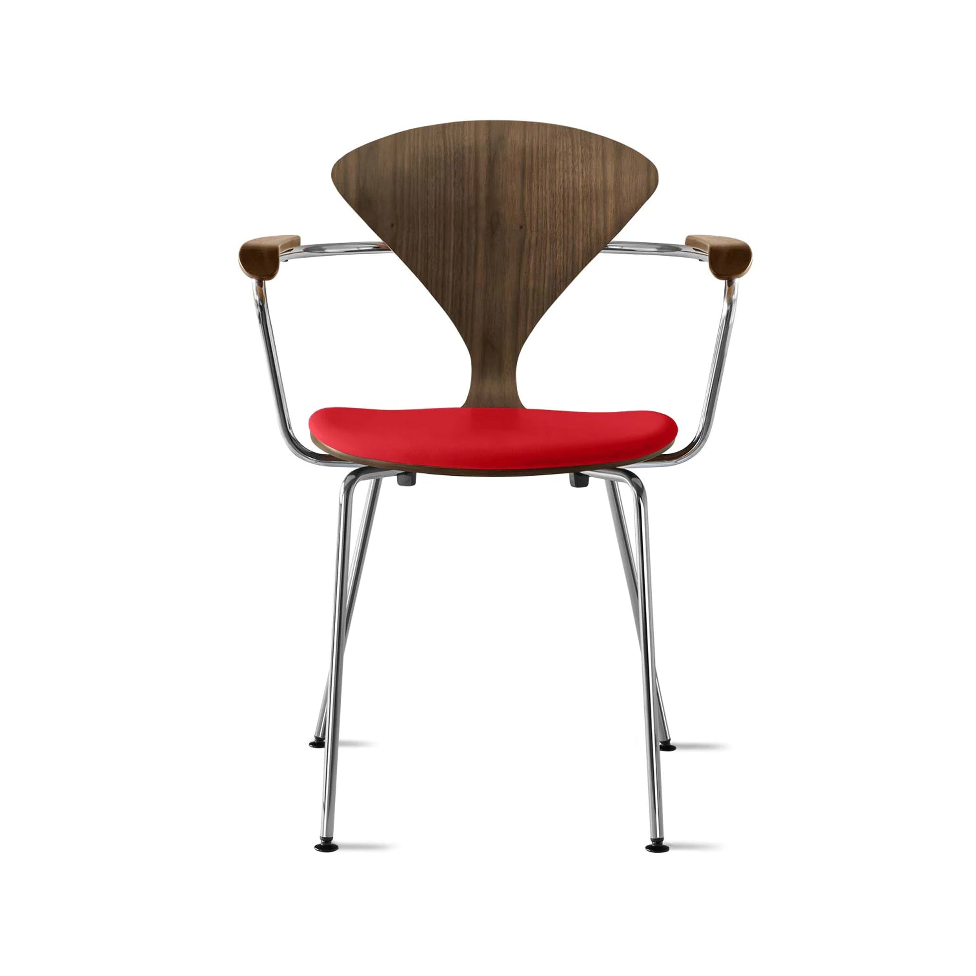Cherner Metal Armchair with Seat Pad