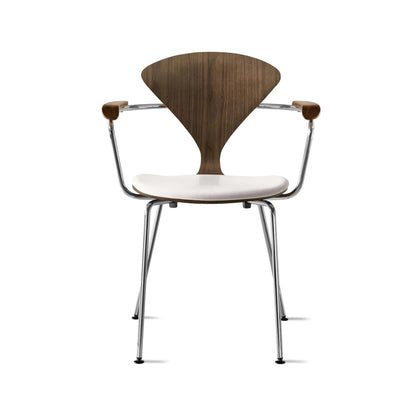 Cherner Metal Armchair with Seat Pad