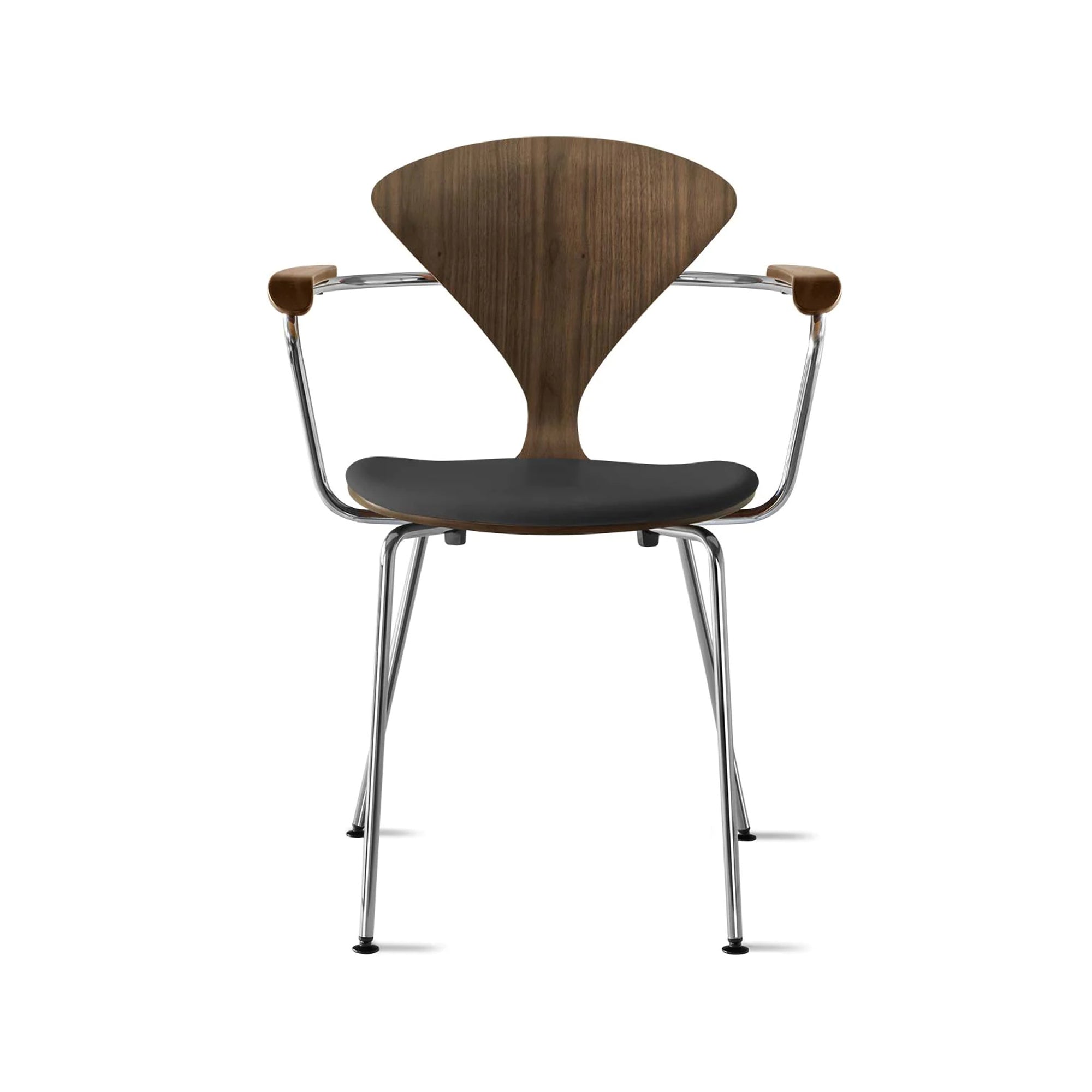 Cherner Metal Armchair with Seat Pad